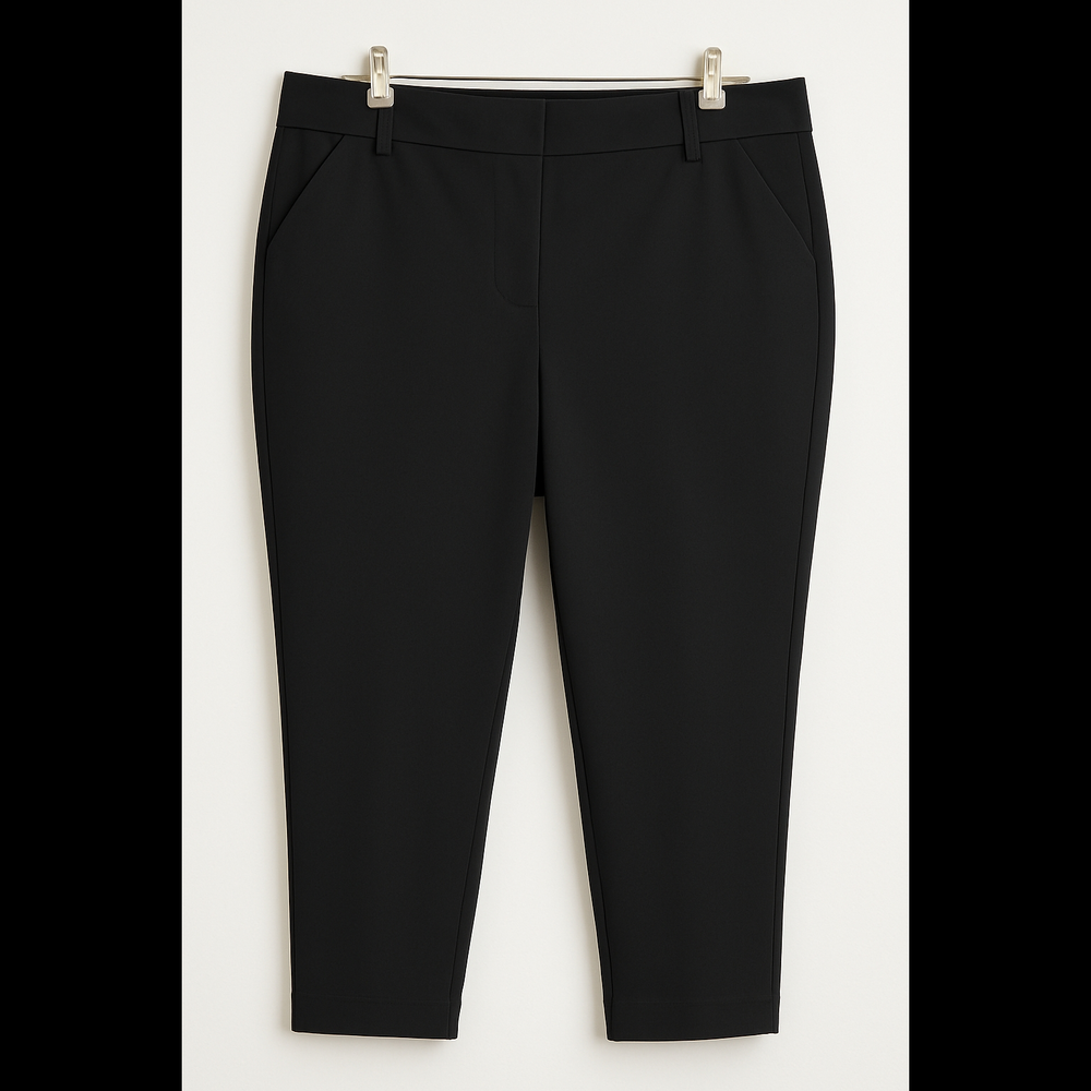 Chico's So Slimming Cropped Cotton Pant